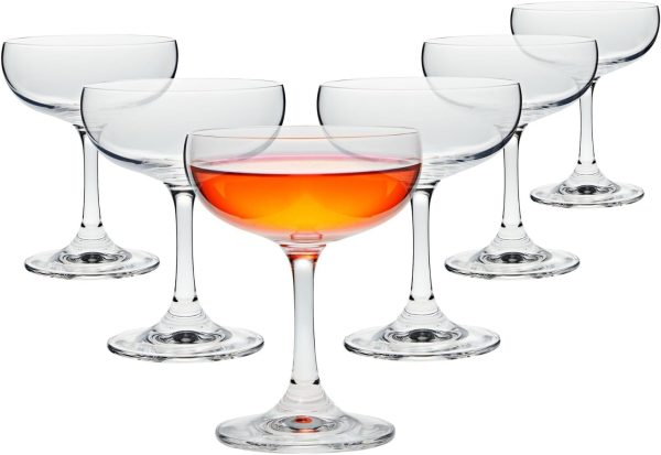 Vintage 7 oz Cocktail Glasses, Set of 6