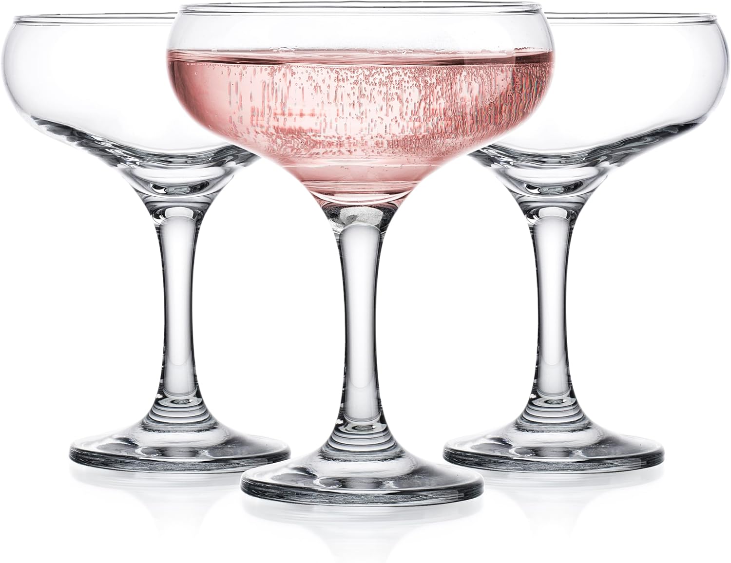Vintage 9.5 oz Martini Glasses, Set of 6