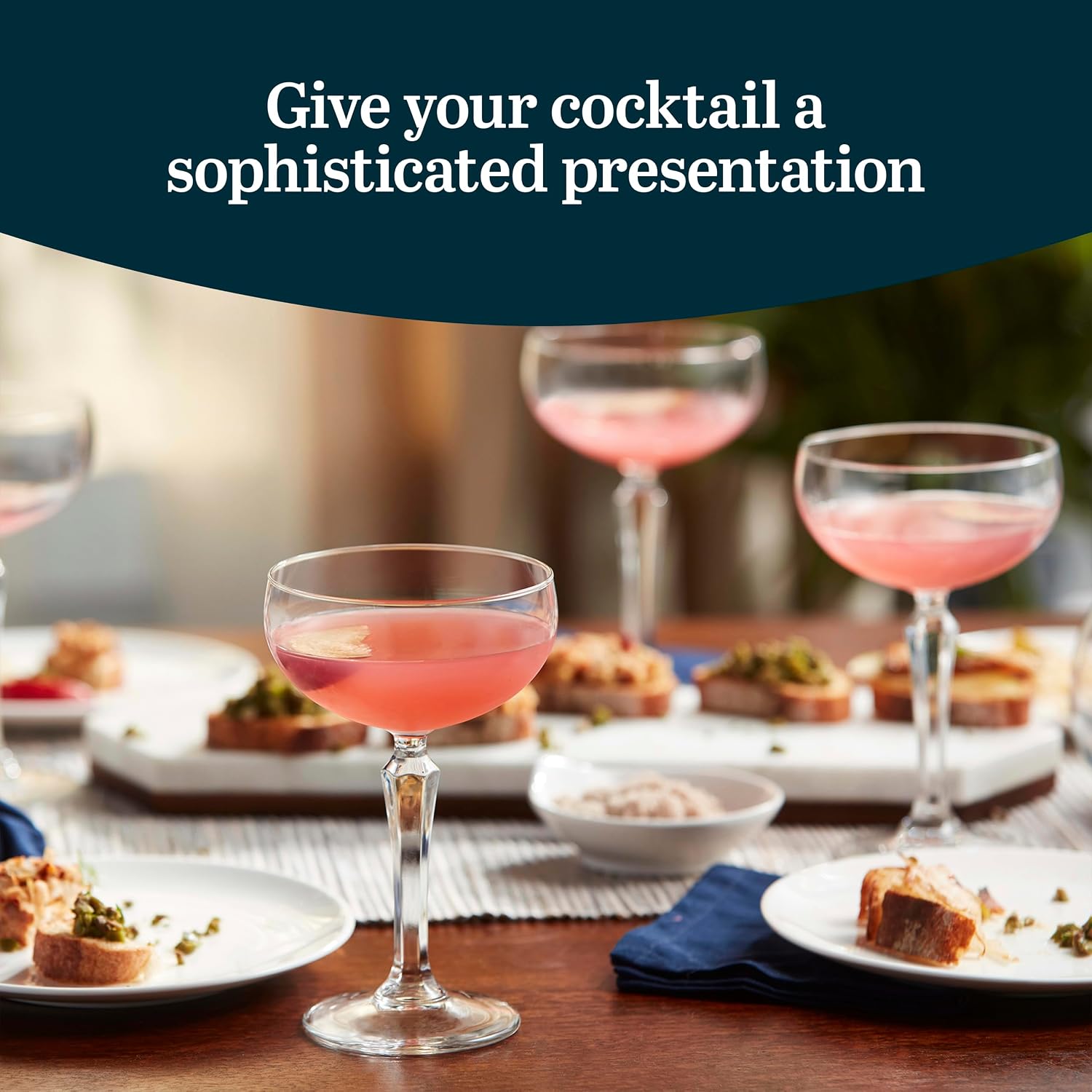 Classic Cocktail Glasses, Set of 4 - Image 2